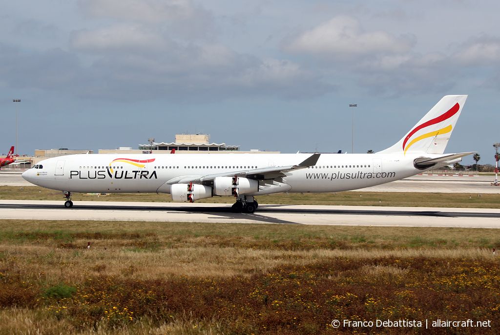 EC-MQM · Airbus A340-313X · (MLA / LMML)