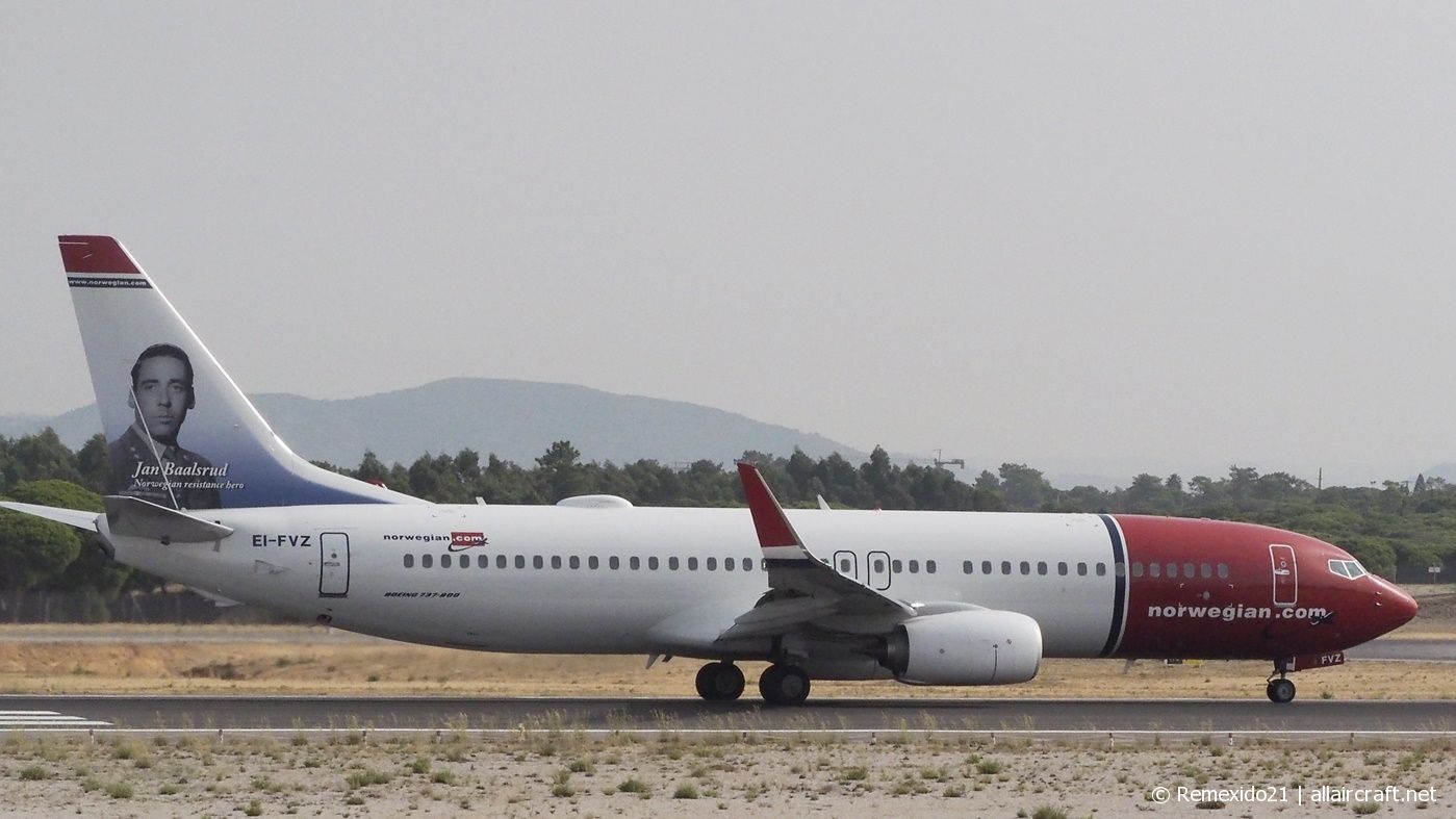 EI-FVZ · Boeing 737-8JP(WL) · (FAO / LPFR)