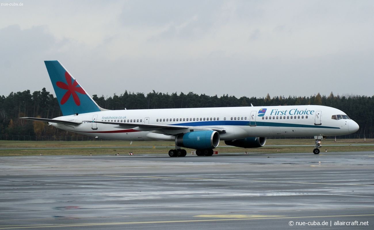 G-OOBI · Boeing 757-2B7 · (NUE / EDDN)