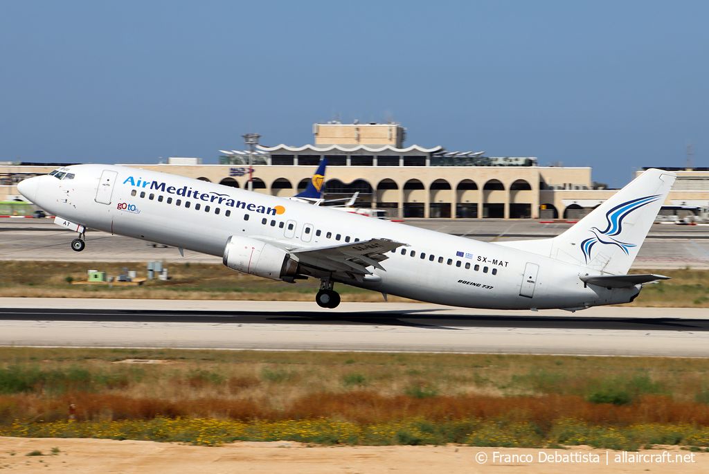 SX-MAT · Boeing 737-446 · (MLA / LMML)