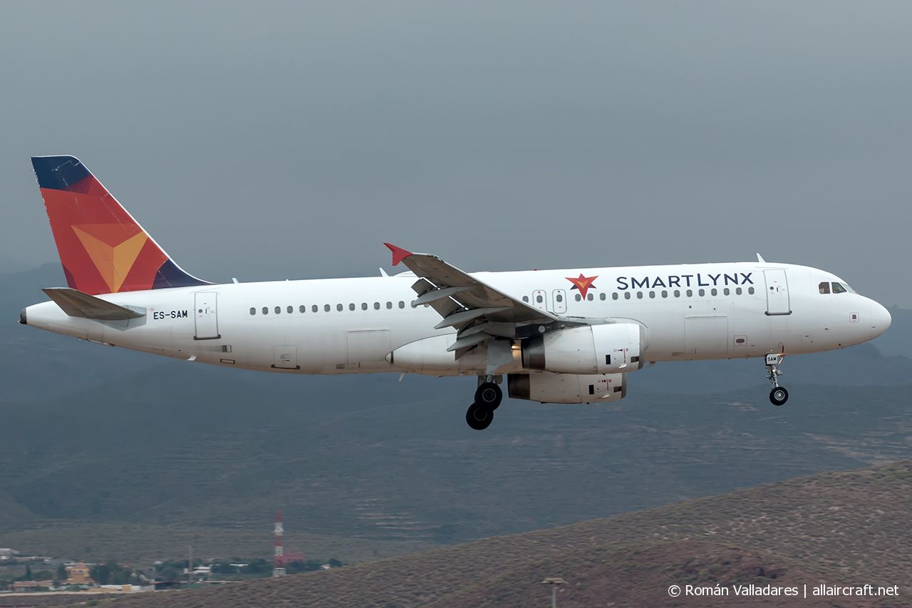 ES-SAM · Airbus A320-232 · (LPA / GCLP)