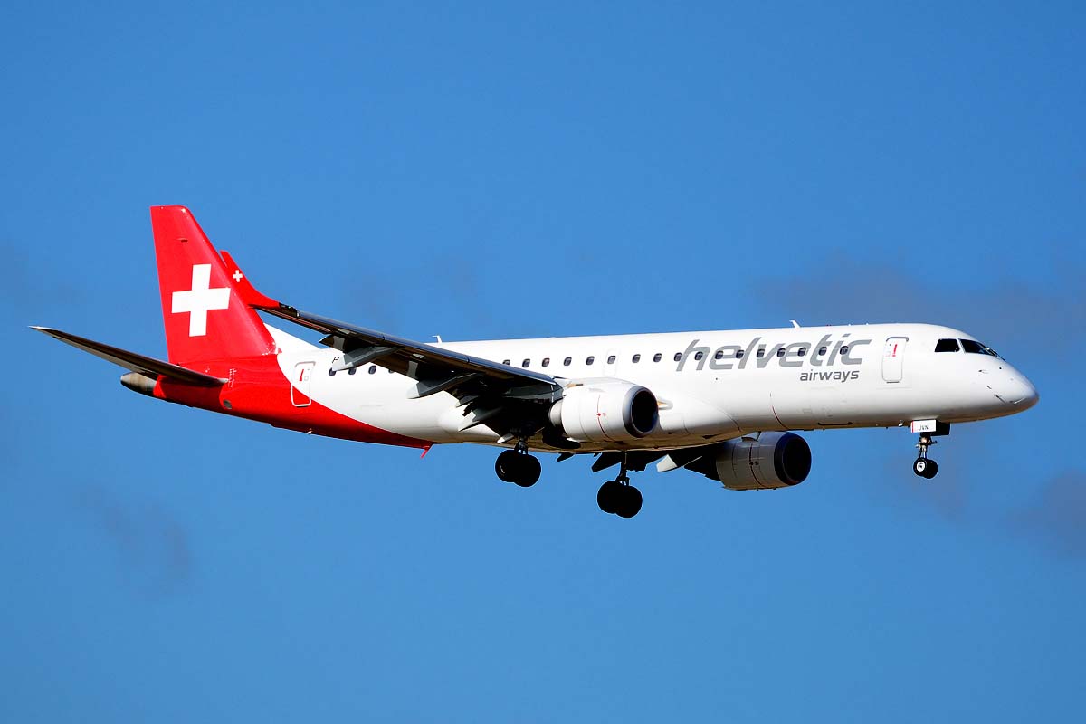 HB-JVN · Embraer ERJ-190LR · (LPA / GCLP)