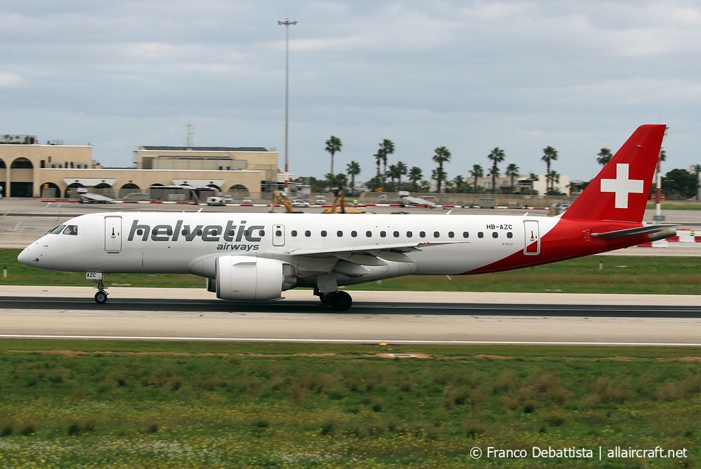 HB-AZC · Embraer E190-E2 · (MLA / LMML)