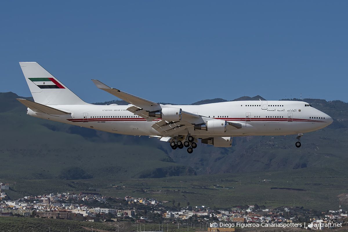 A6-HMM · Boeing 747-48E(M) · (LPA / GCLP)