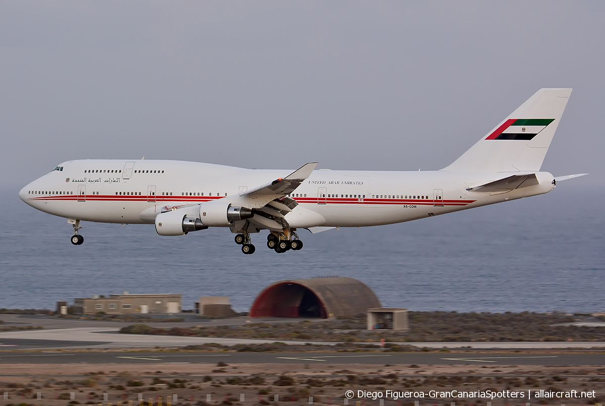 A6-COM · Boeing 747-433(M) · (LPA / GCLP)