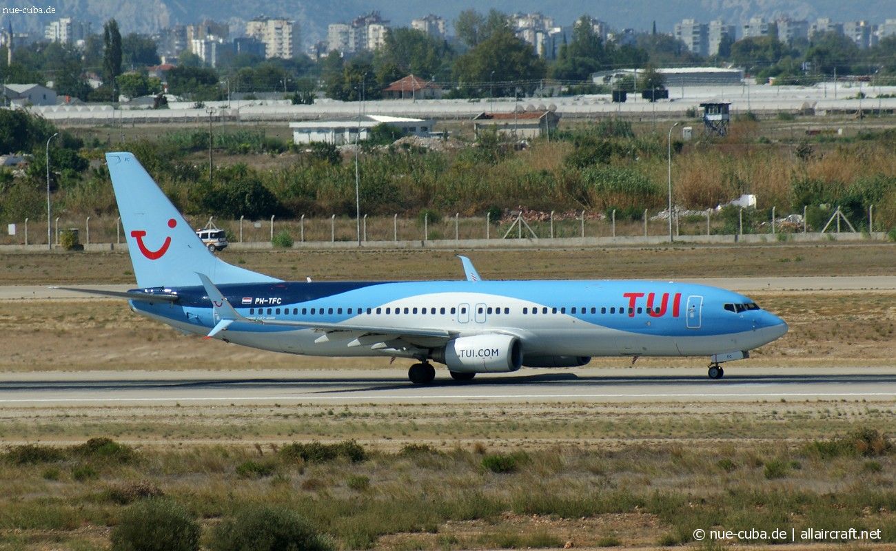 PH-TFC · Boeing 737-8K5(WL) · (AYT / LTAI)