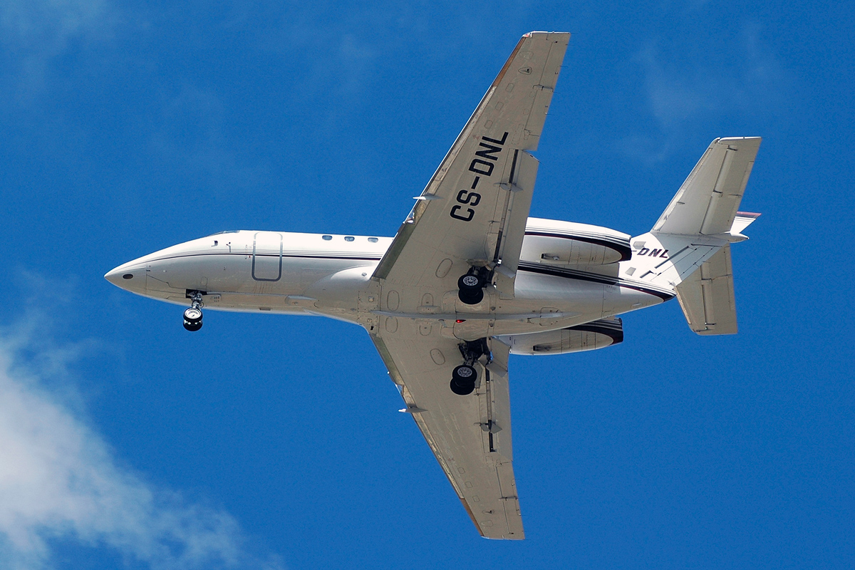 CS-DNL · Raytheon Hawker 800XP · (AGP / LEMG)