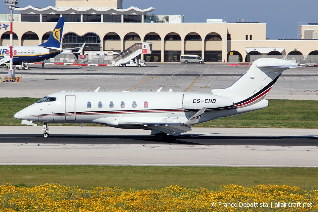 CS-CHD · Bombardier BD-100-1A10 Challenger 350 · (MLA / LMML)