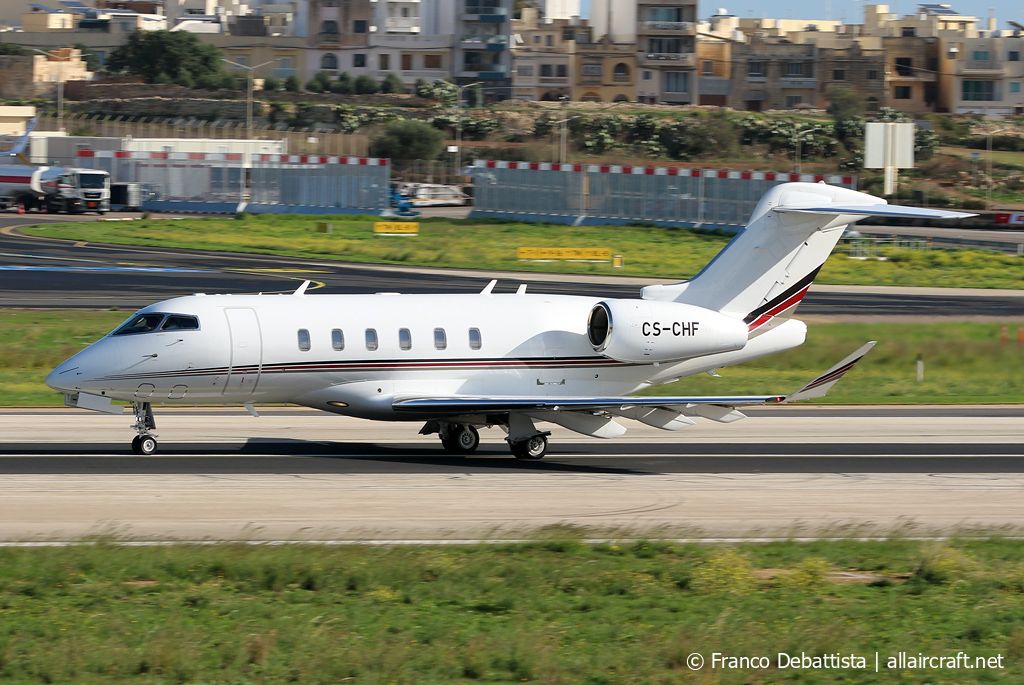 CS-CHF · Bombardier BD-100-1A10 Challenger 350 · (MLA / LMML)