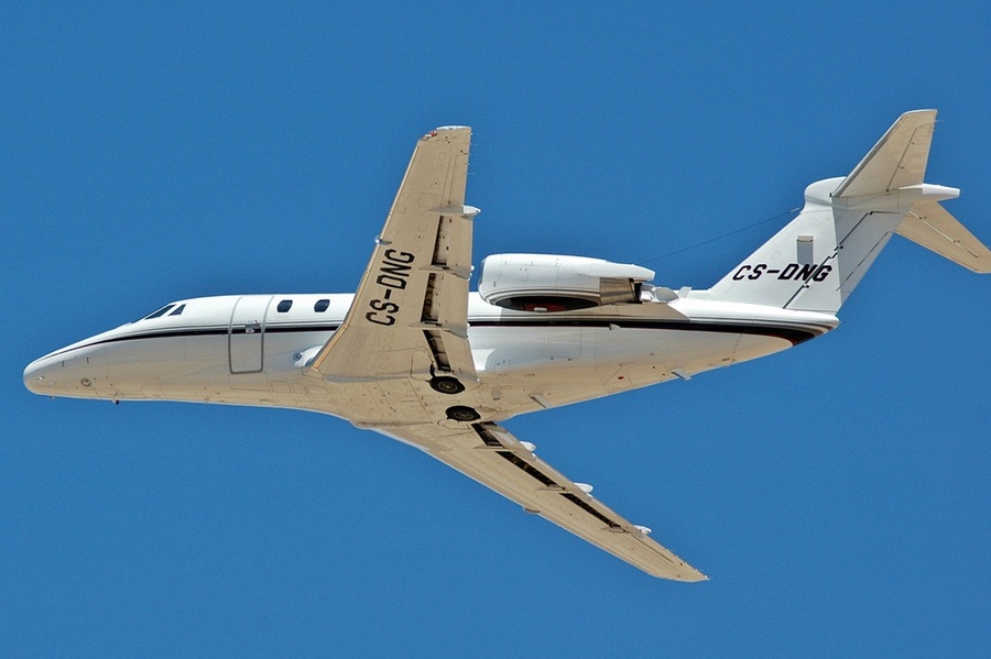 CS-DNG · Cessna 650 Citation VII · (FAO / LPFR)