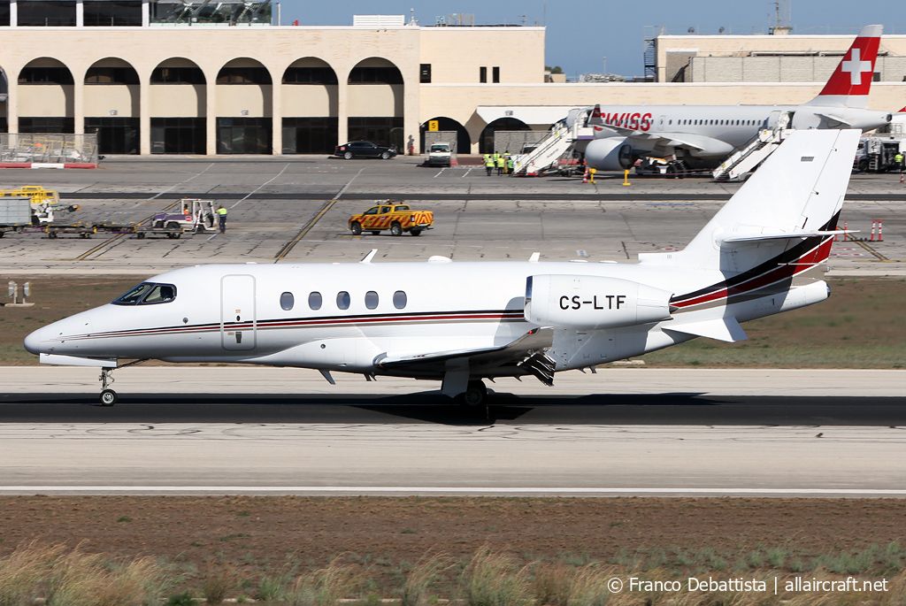 CS-LTF · Cessna 680A Citation Latitude · (MLA / LMML)