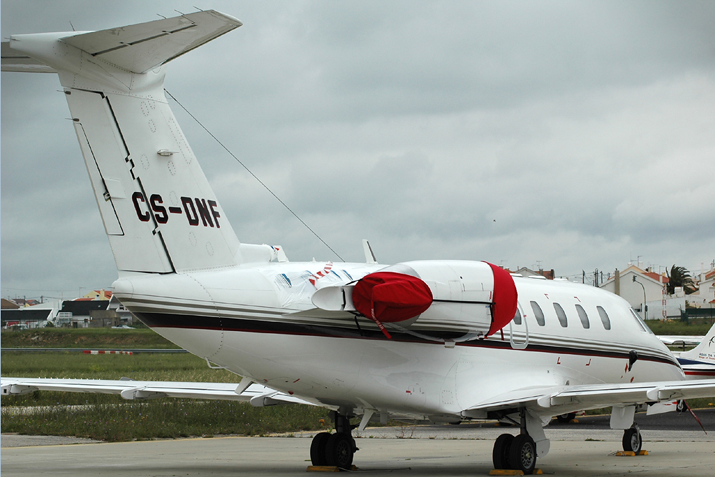 CS-DNF · Cessna 650 Citation VII · (LPCS)