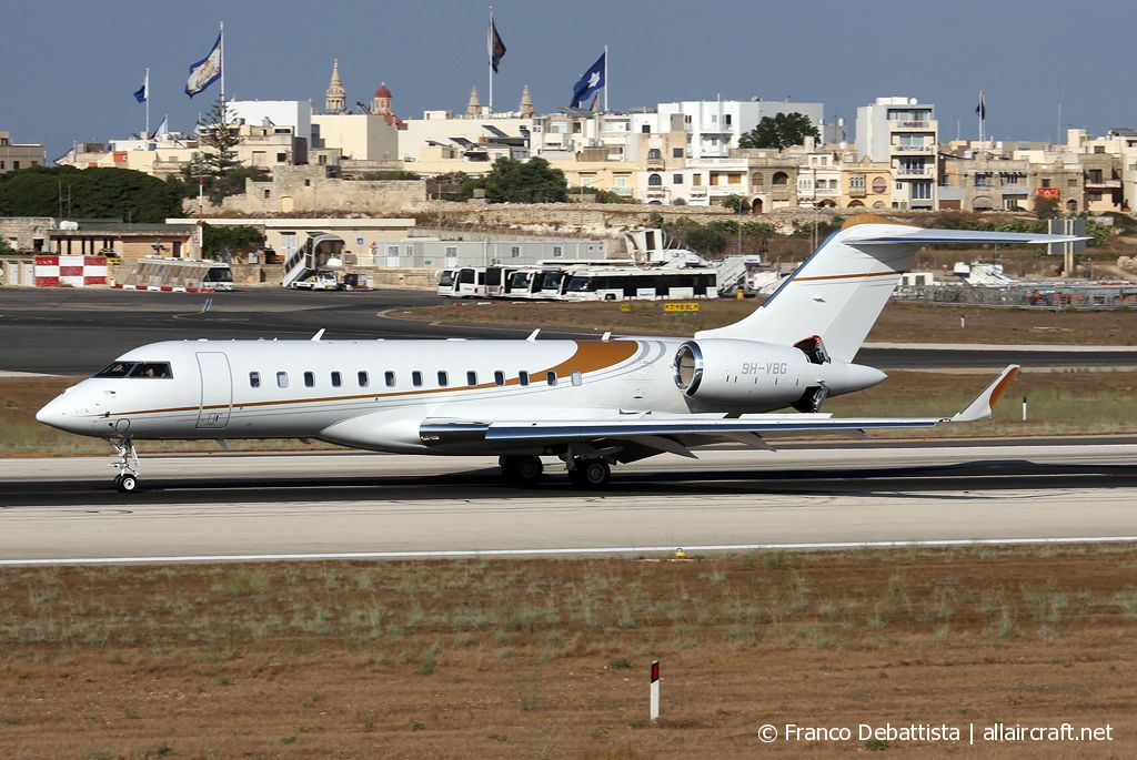 9H-VBG · Bombardier BD-700-1A11 Global 5000 · (MLA / LMML)