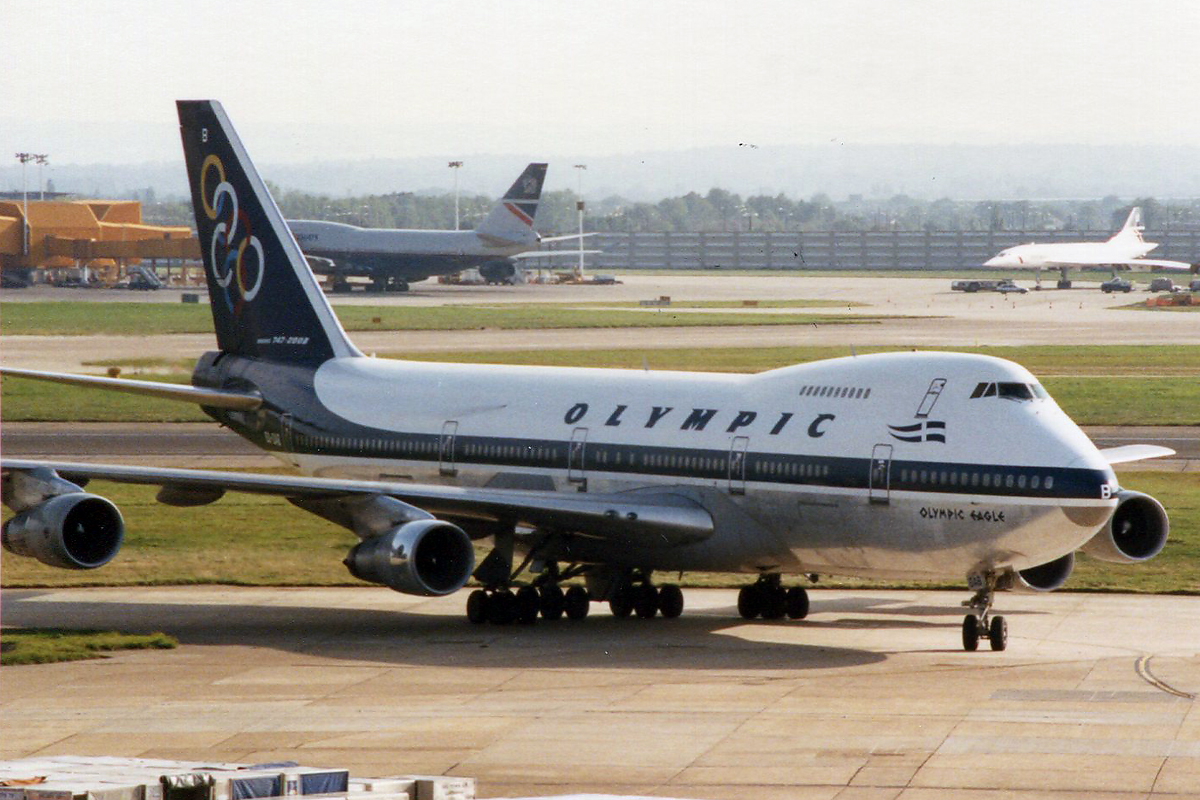 SX-OAB · Boeing 747-284B · (LHR / EGLL)