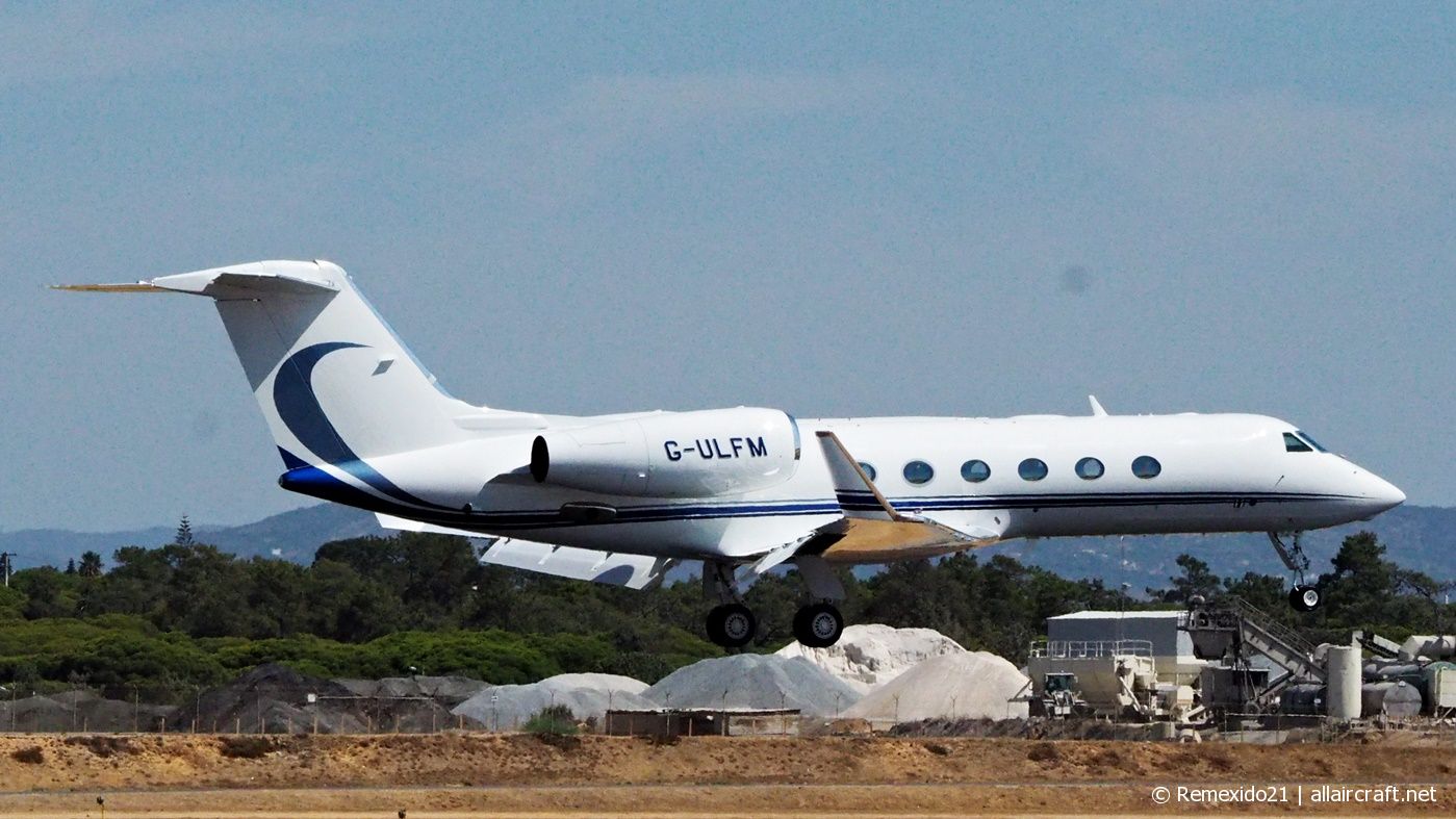 G-ULFM · Gulfstream Aerospace G450 · (FAO / LPFR)