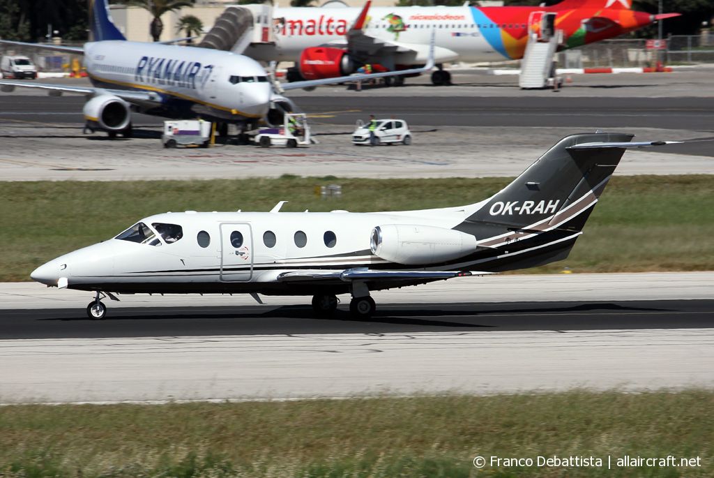OK-RAH · Raytheon 400A Beechjet · (MLA / LMML)