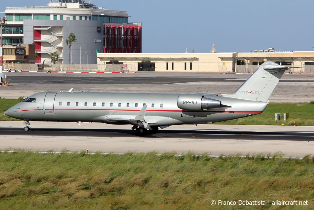 9H-ILI · Bombardier CL-600-2B19 Challenger 850 · (MLA / LMML)