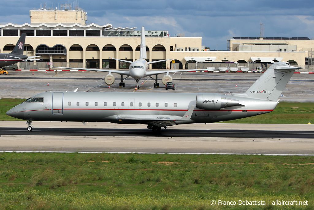 9H-ILV · Bombardier CL-600-2B19 Challenger 850 · (MLA / LMML)
