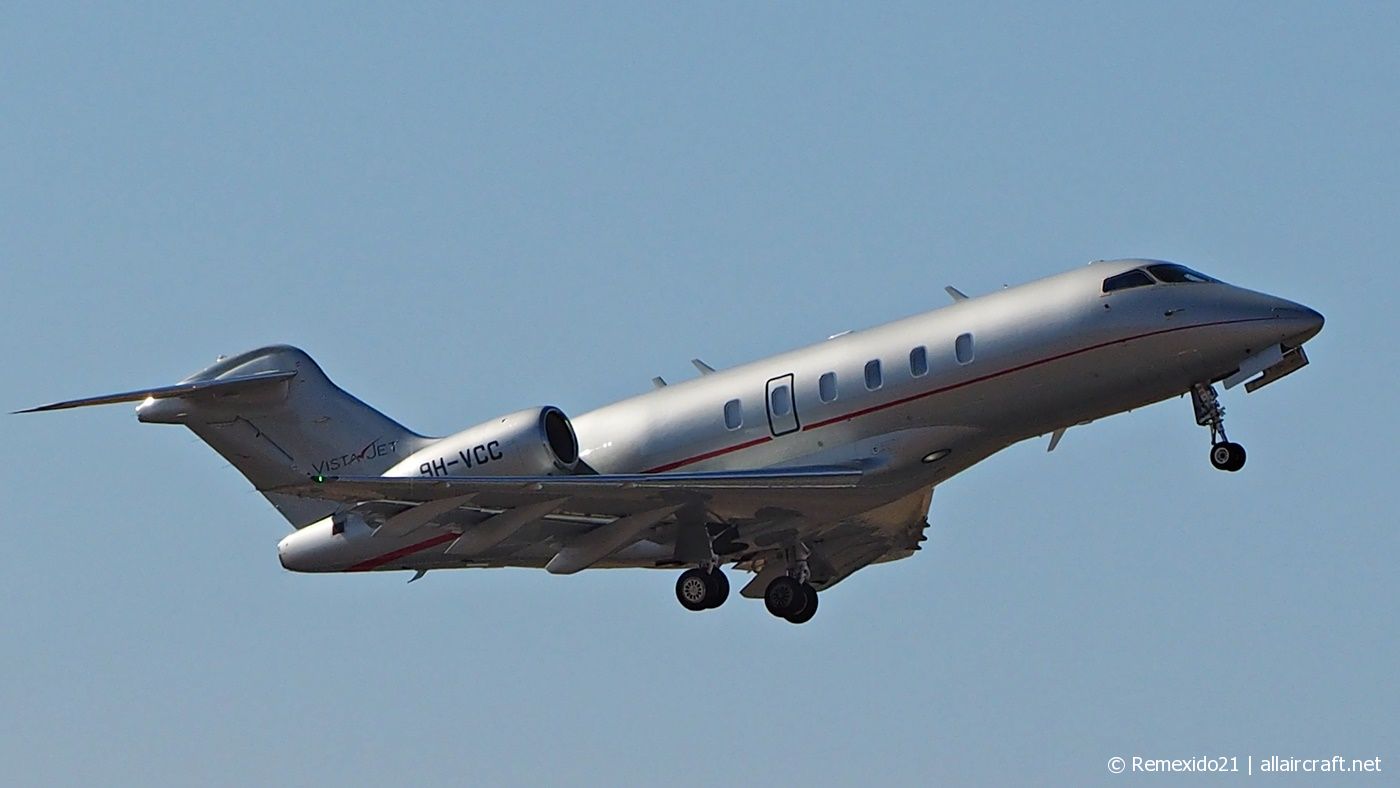 9H-VCC · Bombardier BD-100-1A10 Challenger 350 · (FAO / LPFR)