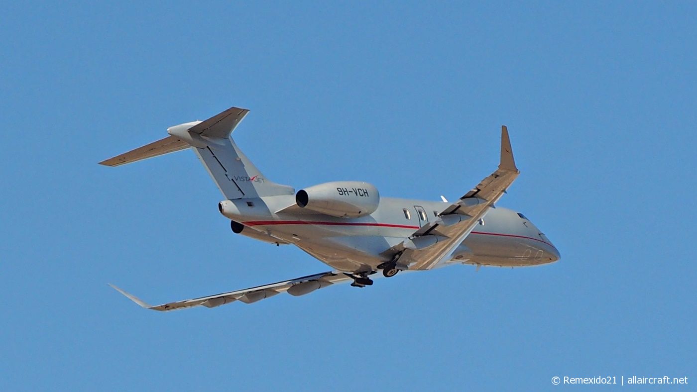 9H-VCH · Bombardier BD-100-1A10 Challenger 350 · (FAO / LPFR)
