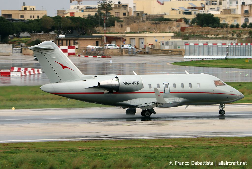 9H-VFF · Bombardier CL-600-2B16 Challenger 605 · (MLA / LMML)