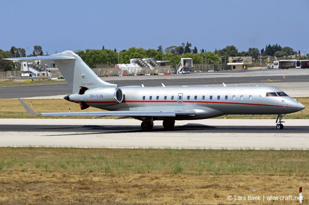 9H-VJN · Bombardier BD-700-1A10 Global 6000 · (MLA / LMML)