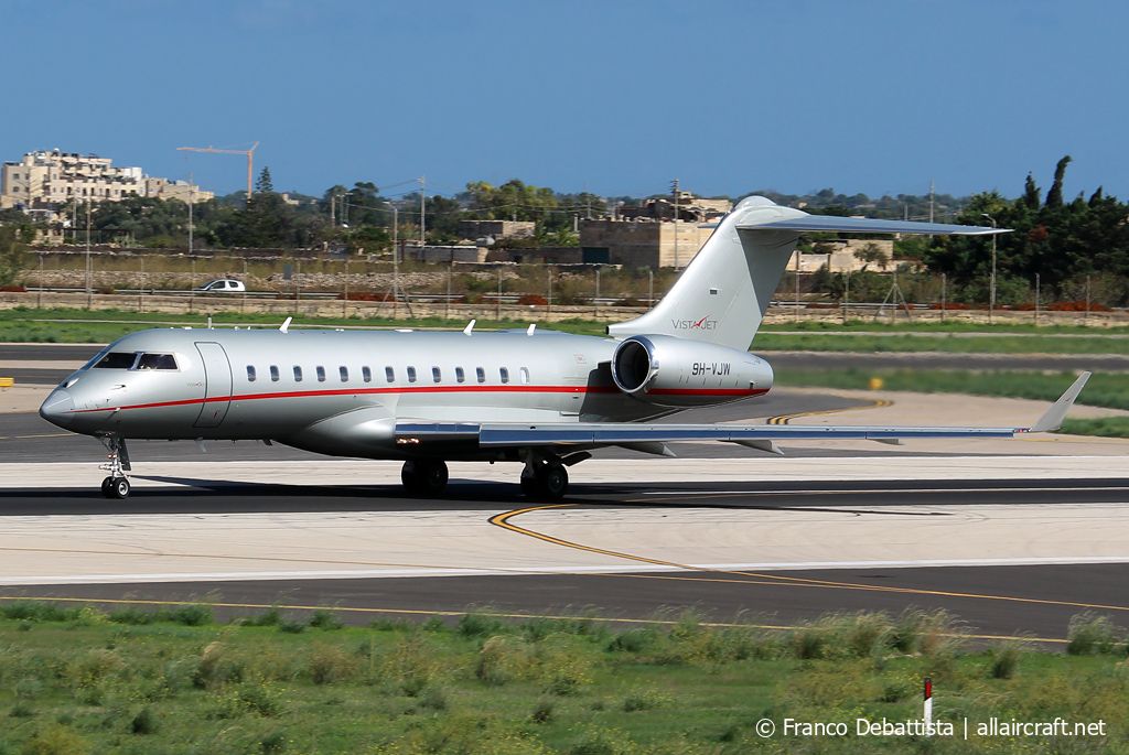 9H-VJW · Bombardier BD-700-1A10 Global 6000 · (MLA / LMML)