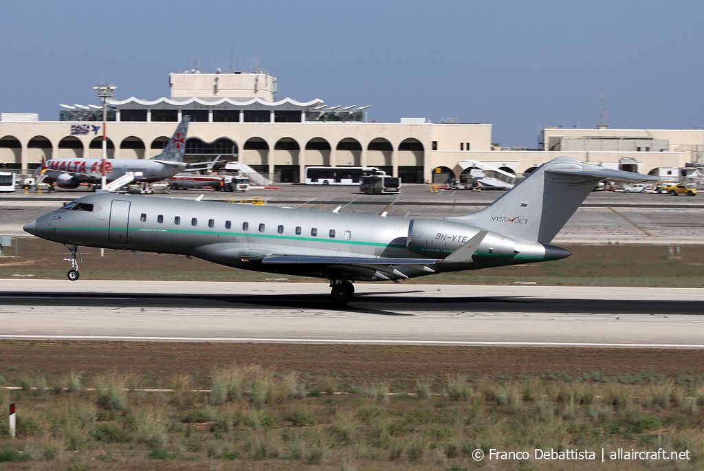 9H-VTE · Bombardier BD-700-1A10 Global 6000 · (MLA / LMML)