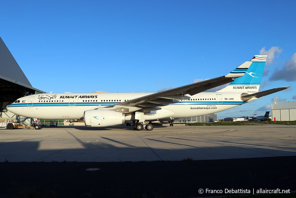 9K-APE · Airbus A330-243 · (MLA / LMML)