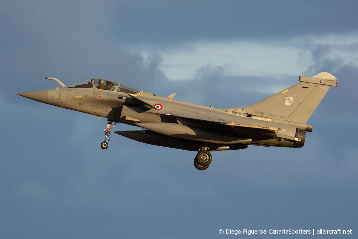 125 · Dassault Rafale C · (LPA / GCLP)