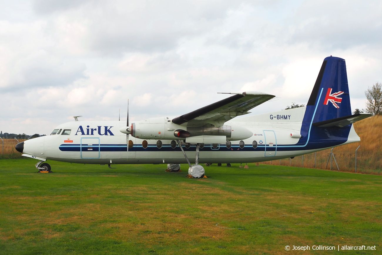G-BHMY · Fokker F-27-200 Friendship · -