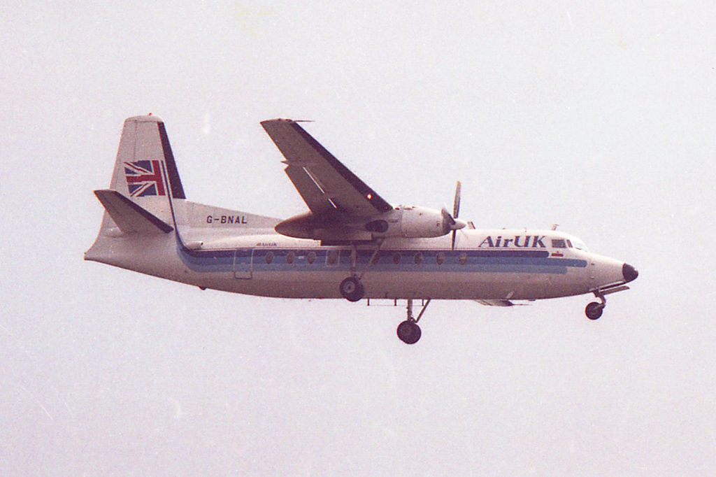 G-BNAL · Fokker F-27-600 Friendship · (LHR / EGLL)