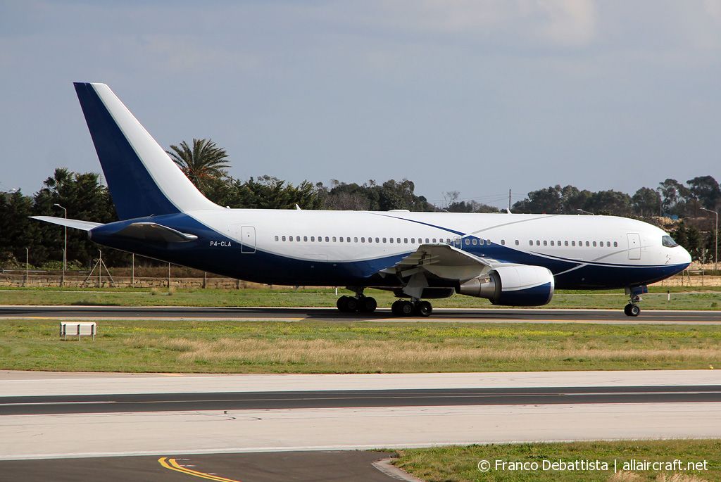 P4-CLA · Boeing 767-2DX/ER · (MLA / LMML)