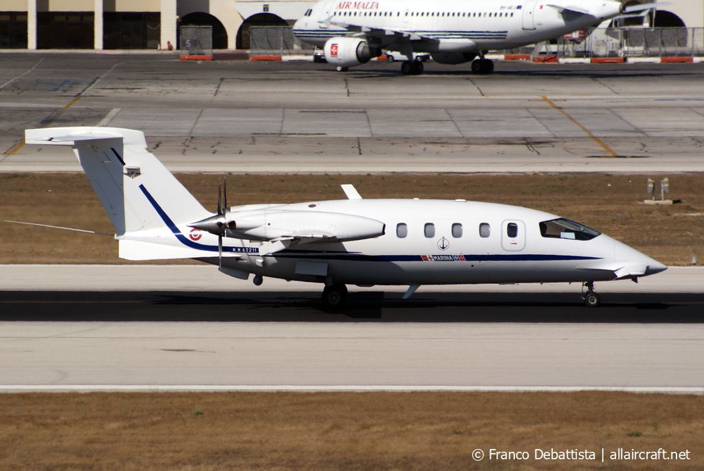 MM62211 · Piaggio P-180AM Avanti · (MLA / LMML)
