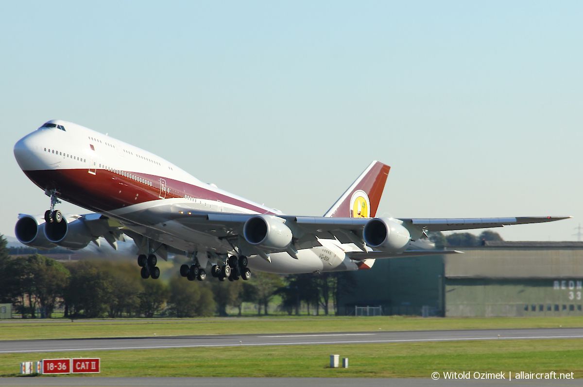 VQ-BSK · Boeing 747-8ZV(BBJ) · (SVG / ENZV)