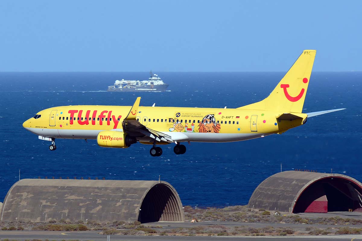 D-AHFT · Boeing 737-8K5(WL) · (LPA / GCLP)