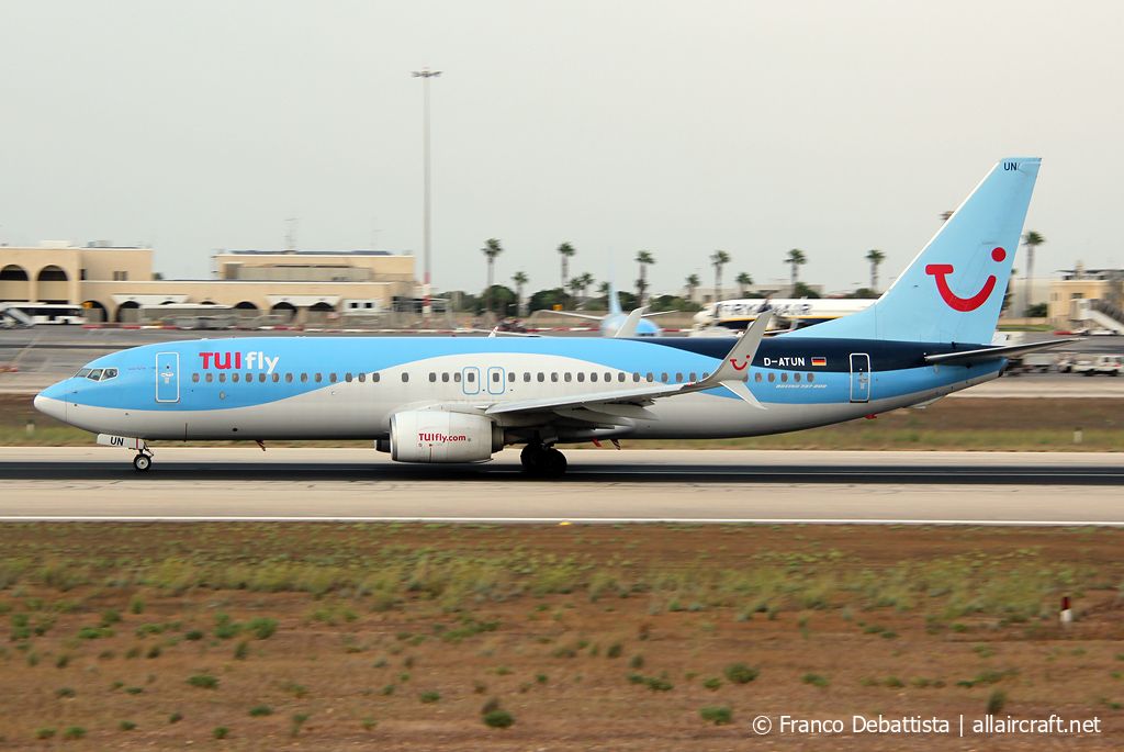 D-ATUN · Boeing 737-8K5(WL) · (MLA / LMML)