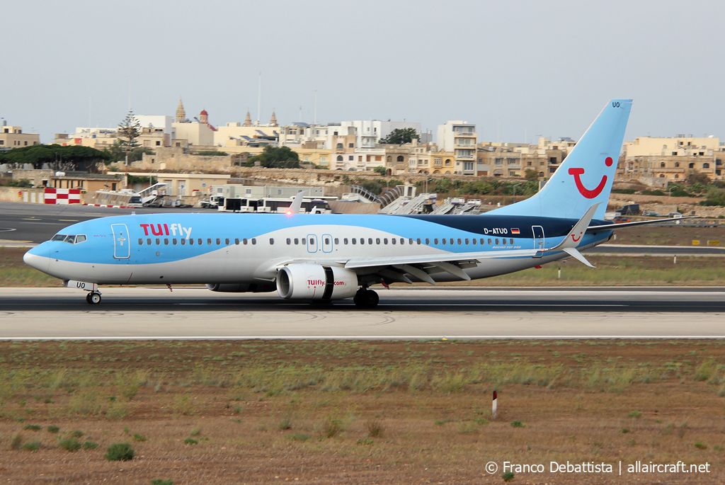 D-ATUO · Boeing 737-8K5(WL) · (MLA / LMML)