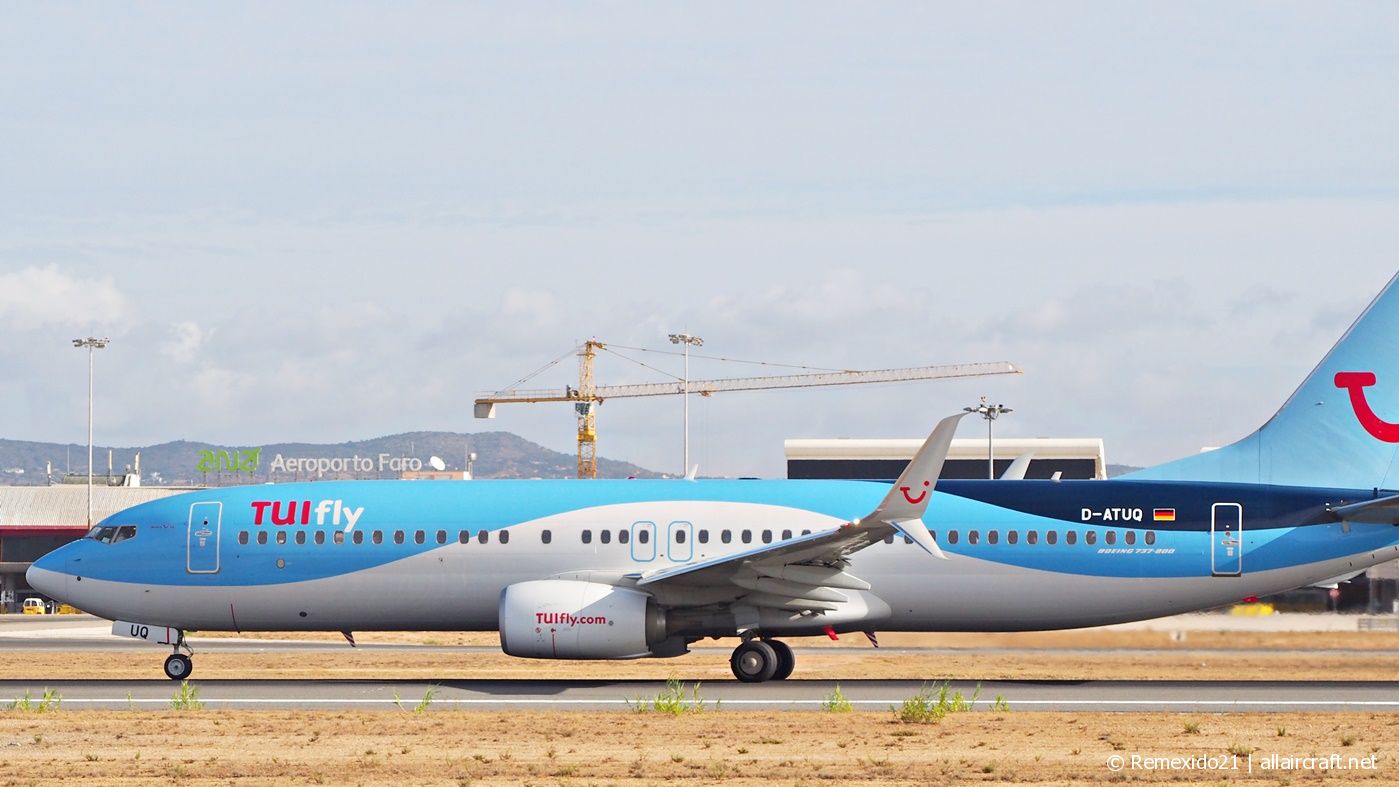 D-ATUQ · Boeing 737-8K5(WL) · (FAO / LPFR)