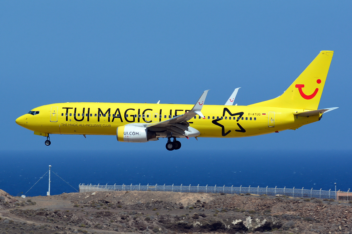 D-ATUG · Boeing 737-8K5(WL) · (LPA / GCLP)
