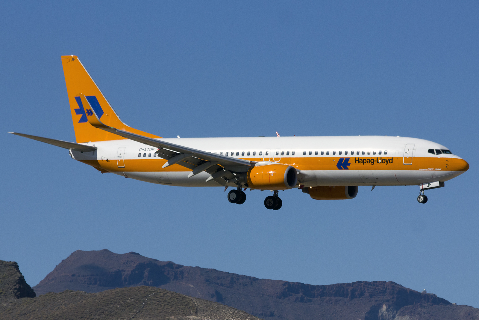 D-ATUF · Boeing 737-8K5(WL) · (LPA / GCLP)