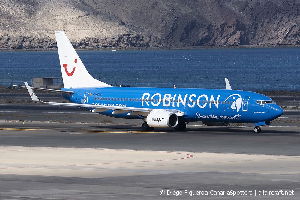 D-ABKN · Boeing 737-86J(WL) · (LPA / GCLP)
