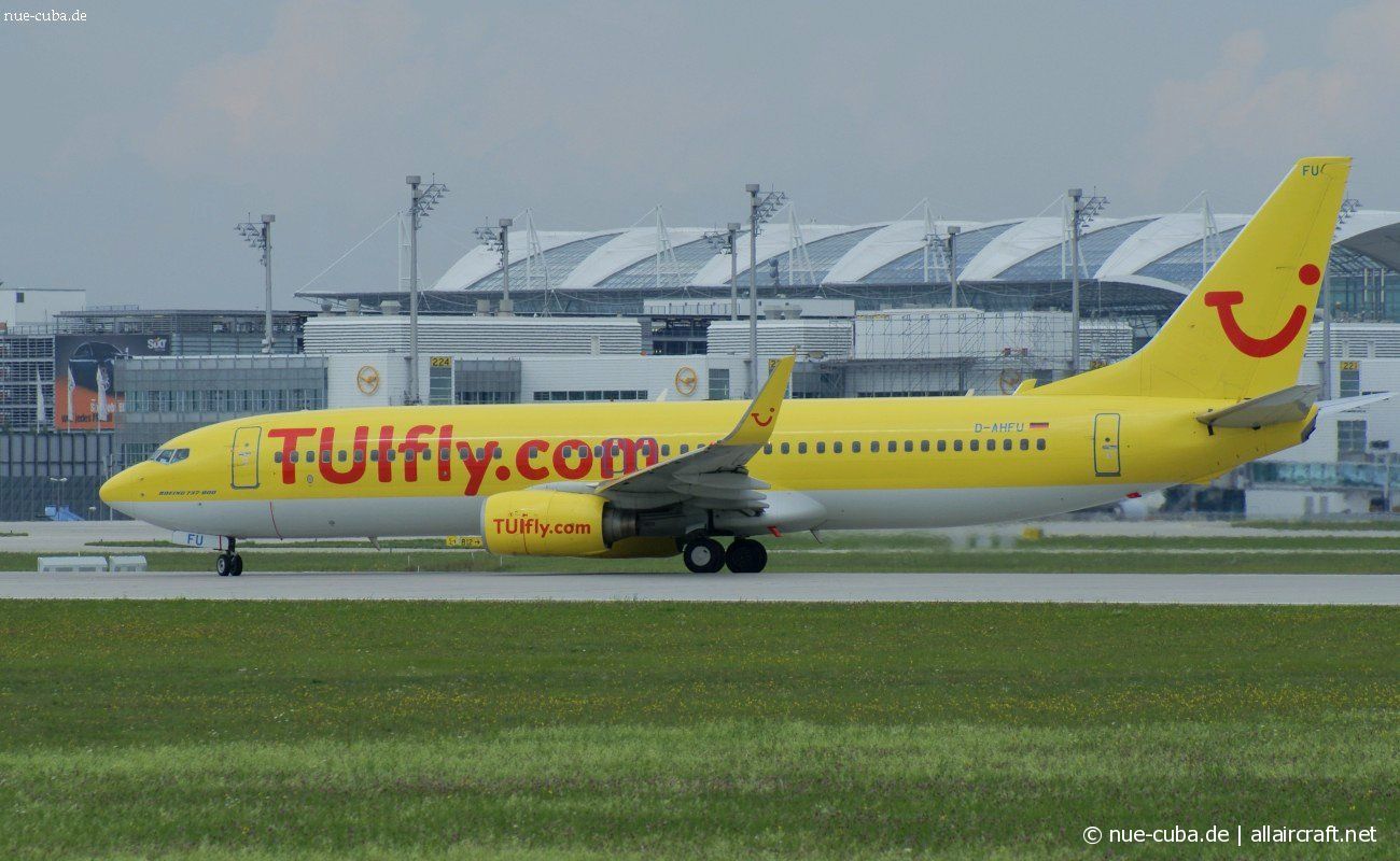 D-AHFU · Boeing 737-8K5(WL) · (MUC / EDDM)