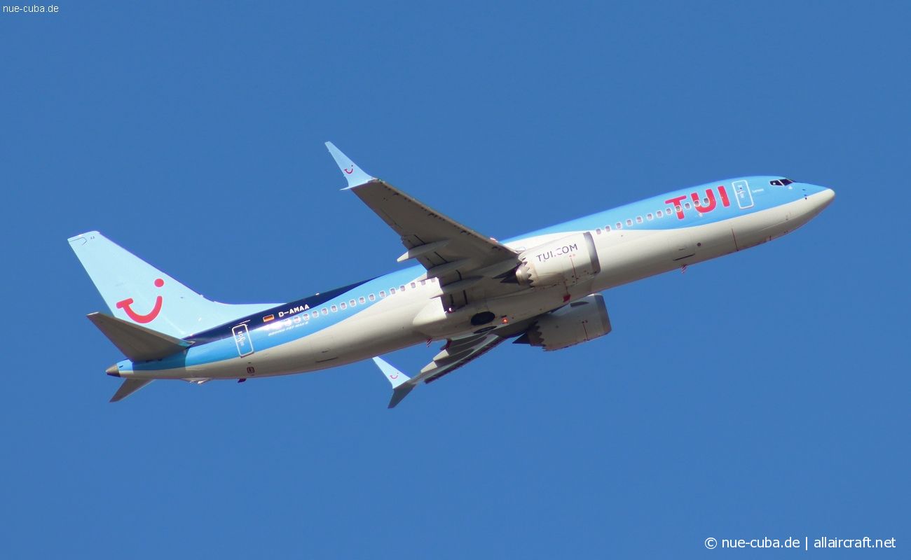 D-AMAA · Boeing 737-8 MAX · (FRA / EDDF)