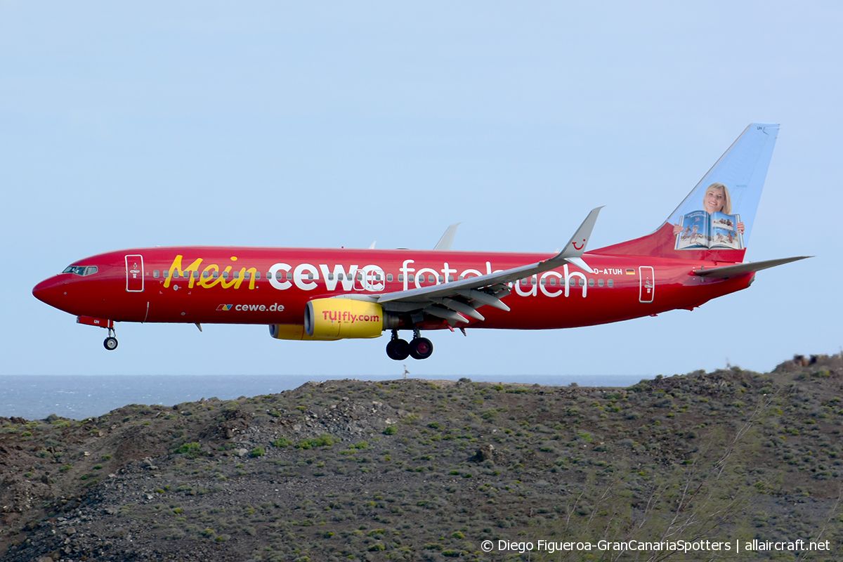 D-ATUH · Boeing 737-8K5(WL) · (LPA / GCLP)