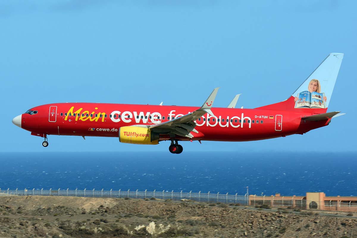 D-ATUH · Boeing 737-8K5(WL) · (LPA / GCLP)