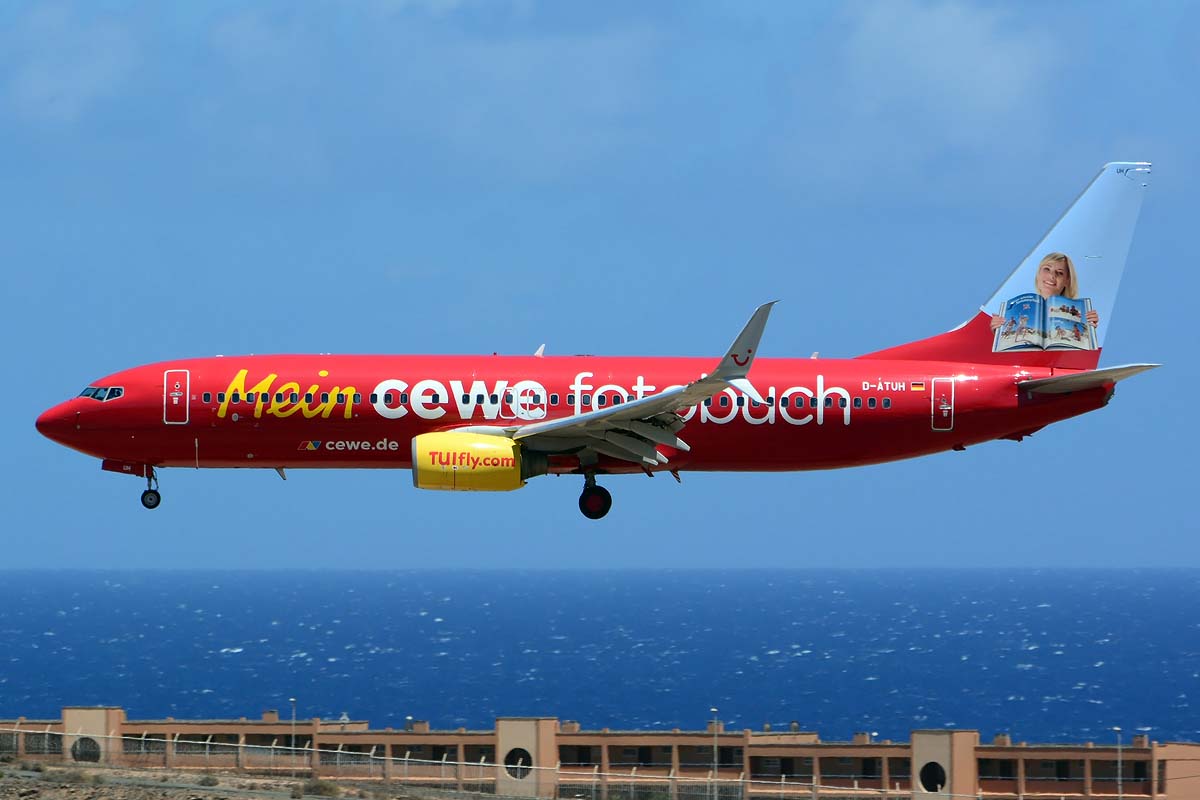 D-ATUH · Boeing 737-8K5(WL) · (LPA / GCLP)