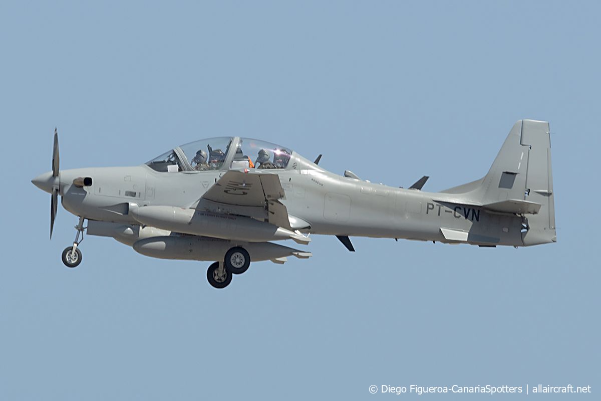PT-CVN · Embraer A-29N Super Tucano · (LPA / GCLP)
