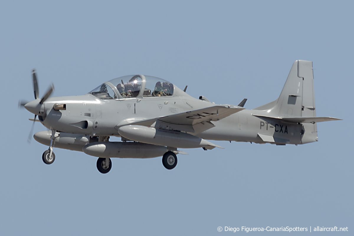 PT-CXA · Embraer A-29N Super Tucano · (LPA / GCLP)