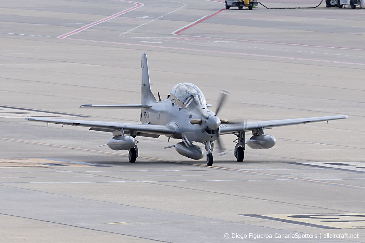 PT-CXA · Embraer A-29N Super Tucano · (LPA / GCLP)